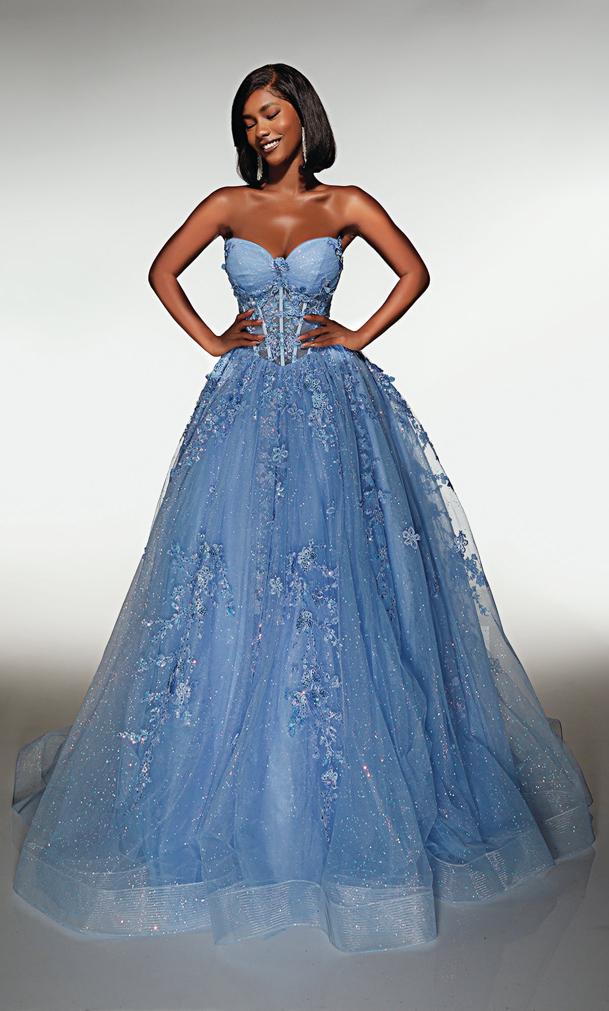 ALYCE Paris 62163 Alyce Long Sweetheart Neckline Elegant Ballgown Dress