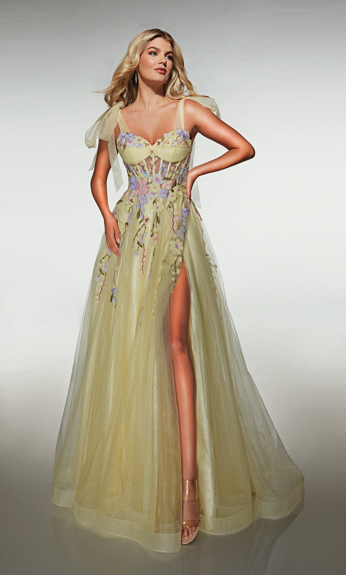 ALYCE Paris 62204 Alyce Long Sweetheart Neckline Elegant Ballgown Dress