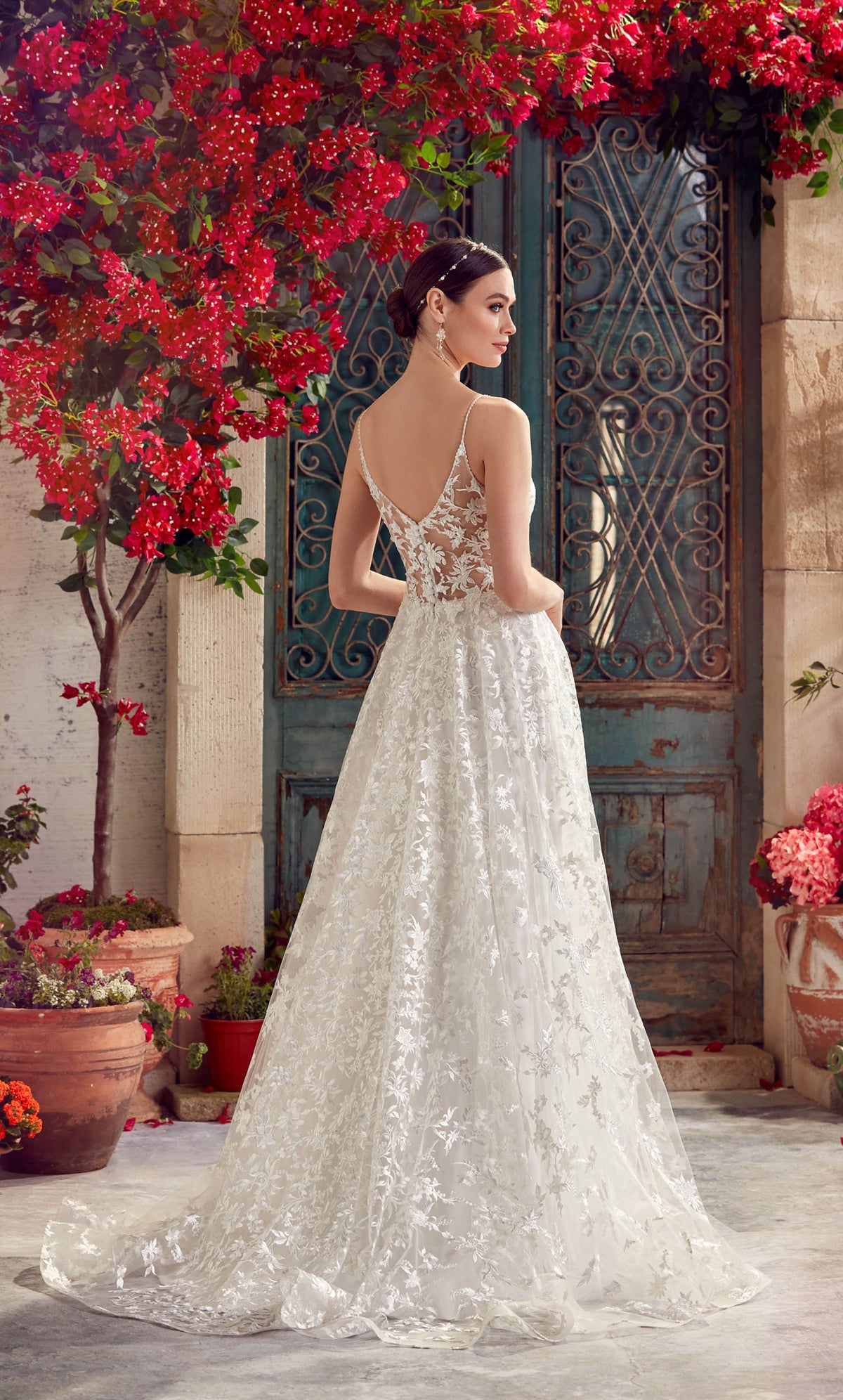 ALYCE PARIS 7012 BRIDAL V-NICK ENGRESSE FIT N ROBLE