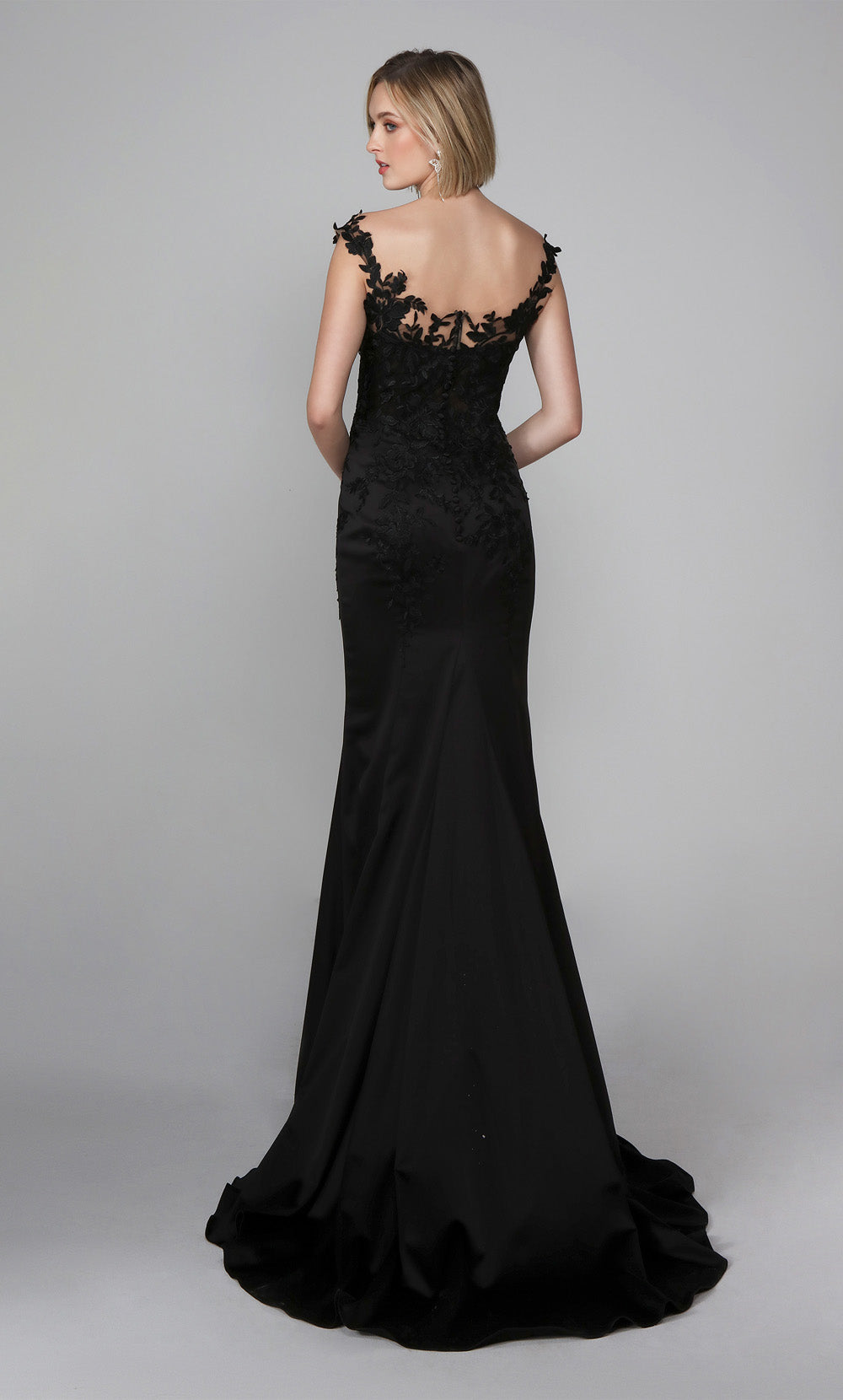 Alyce Paris 7026 Bridal fuera del hombro Sexy Fit n Flare Vestido