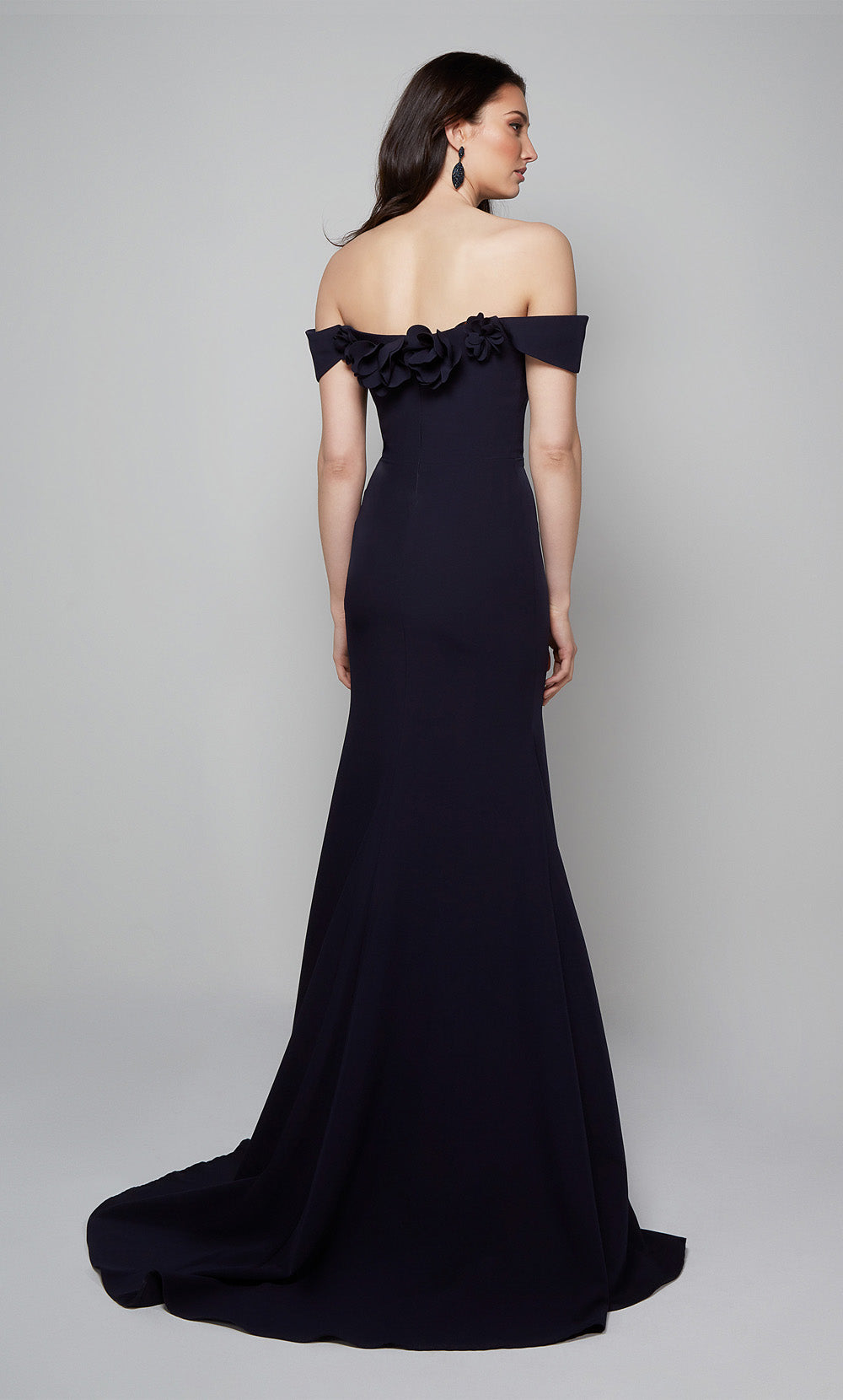 Alyce Paris 7062 Bridal hors de l'épaule Robe de sirène simple
