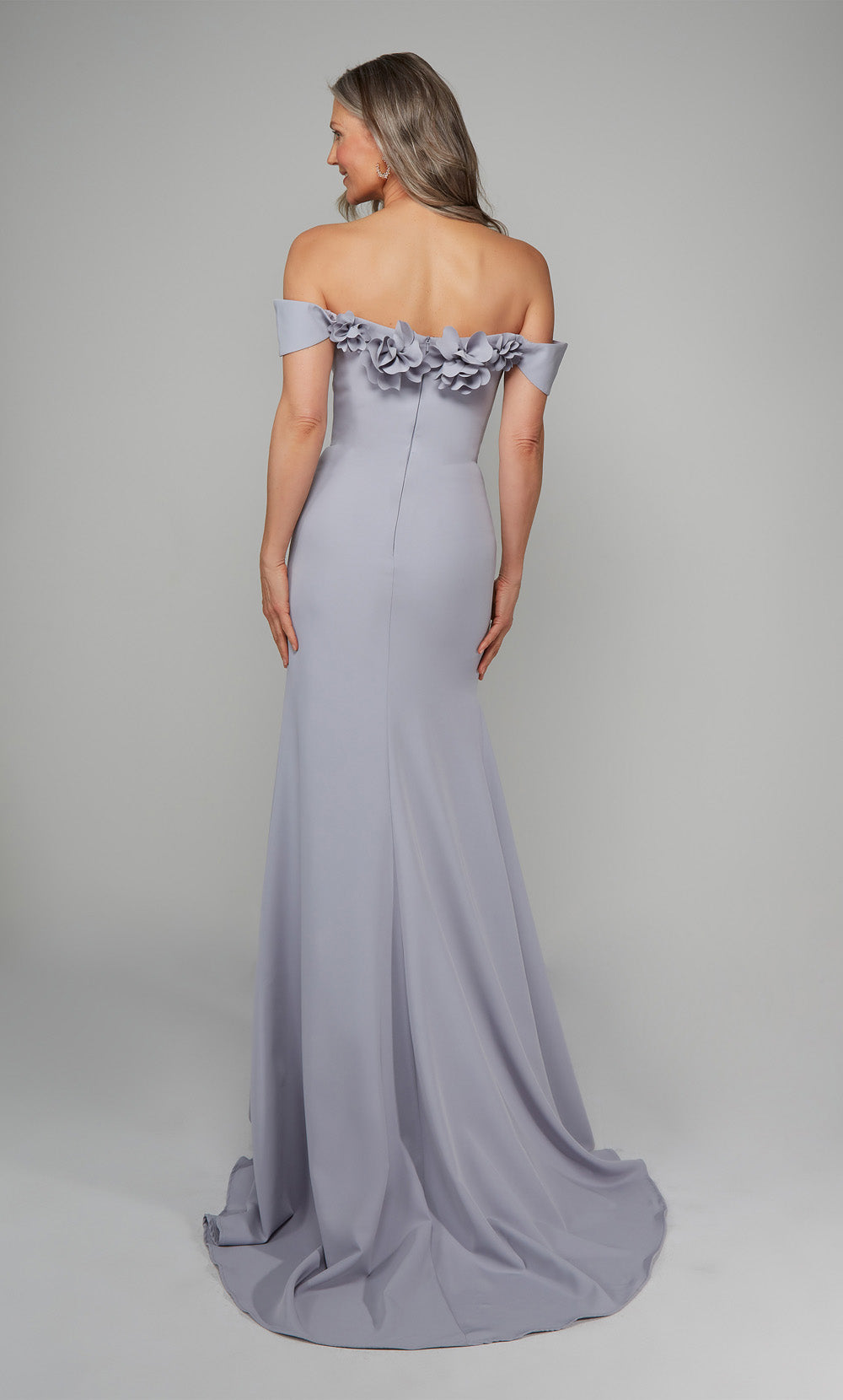 Alyce Paris 7062 Bridal hors de l'épaule Robe de sirène simple