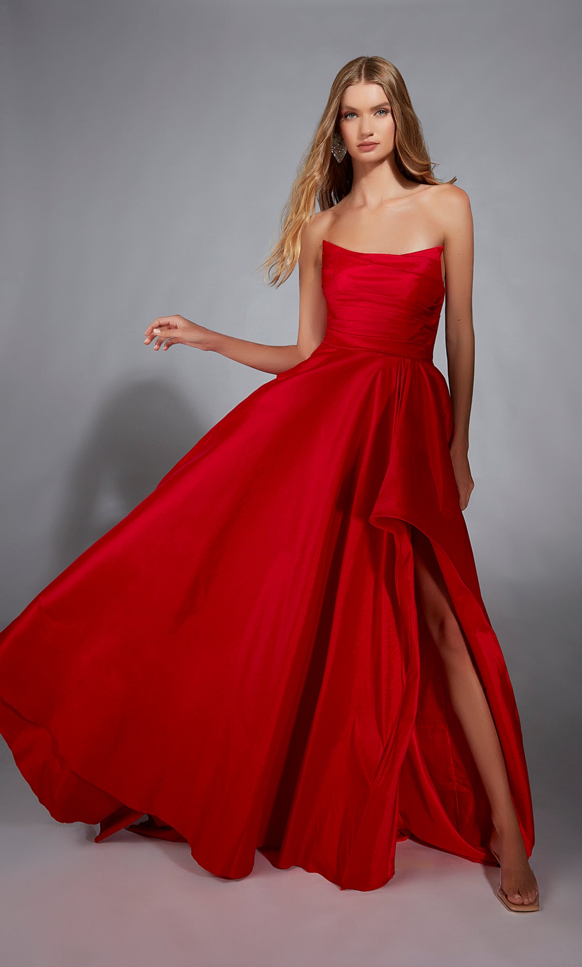 ALYCE Paris 1836 The Secret Dress - Long Strapless Slit  Dress