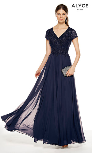 ALYCE Paris 27389 Special Occasion V-neck  Dress