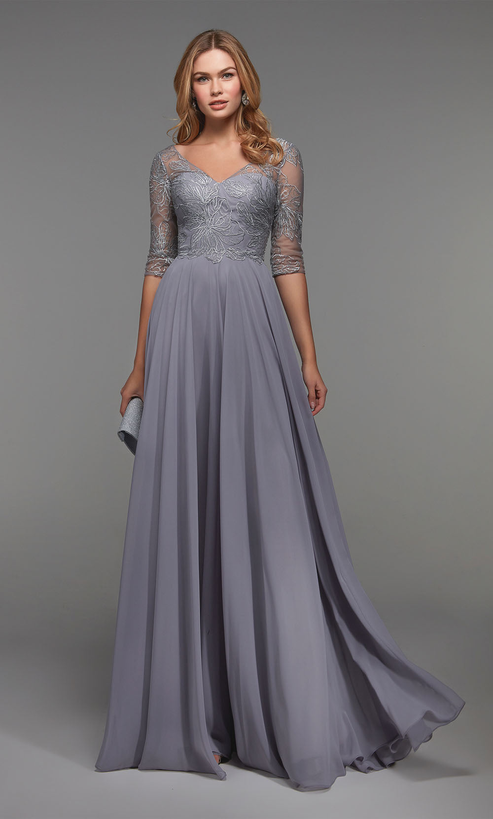 Alyce Paris 27475 Illusion d&#39;occasion spéciale plus robe fluide taille