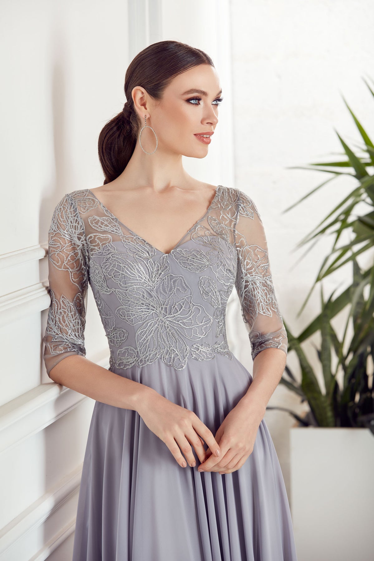 ALYCE Paris 27475 Special Occasion Illusion Neckline  Dress