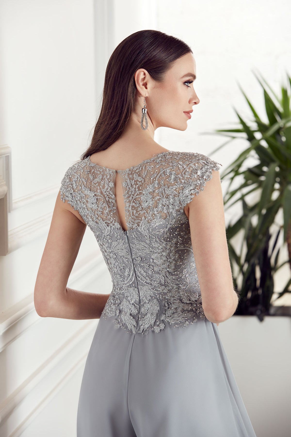 Alyce Paris 27488 Occasion spéciale Illusion Robe de combinaison ornée