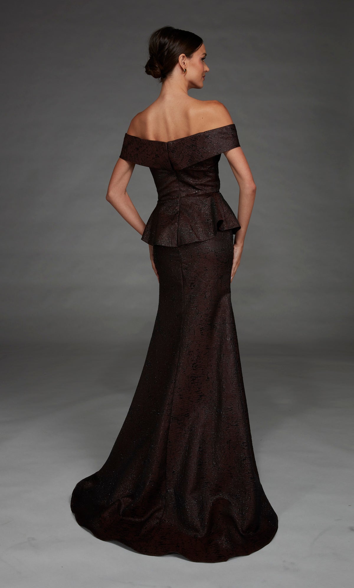 ALYCE Paris 27892 Special Occasion Off The Shoulder Neckline Ruched/draped Mermaid Dress