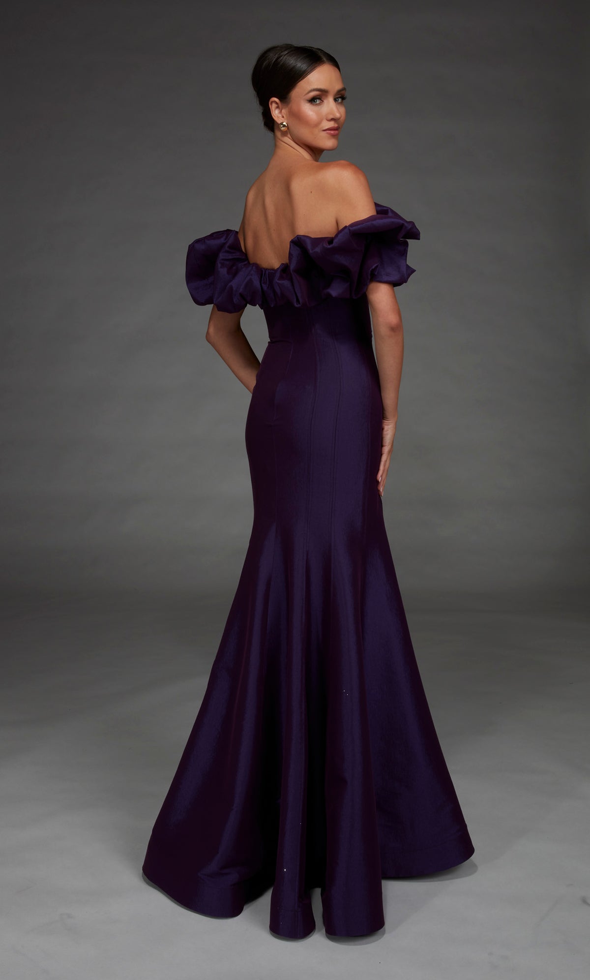 ALYCE Paris 27895 Special Occasion Off The Shoulder Neckline Elegant Mermaid Dress