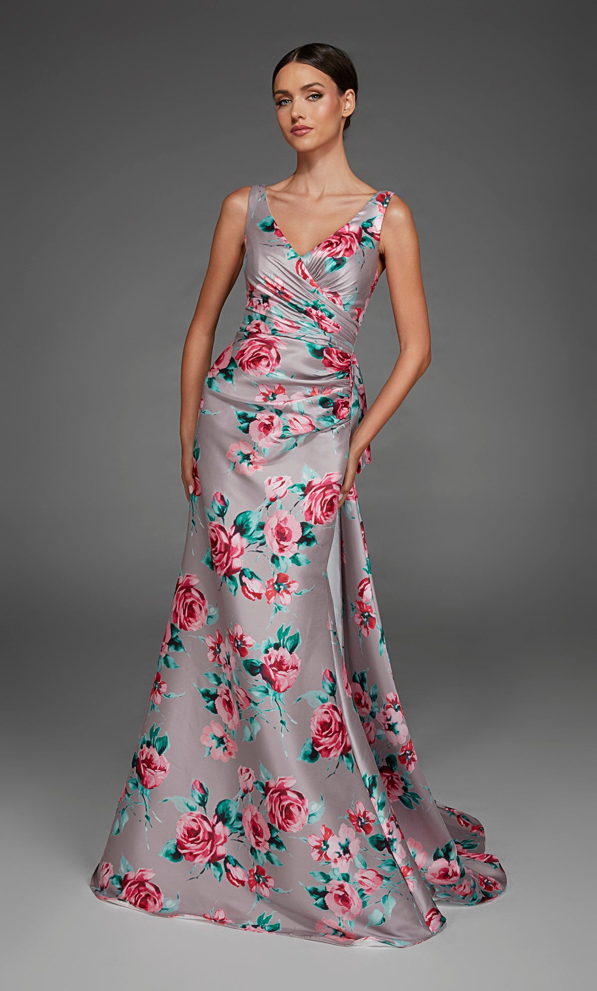 ALYCE Paris 27917 Special Occasion V-neckline Sexy A Line Dress