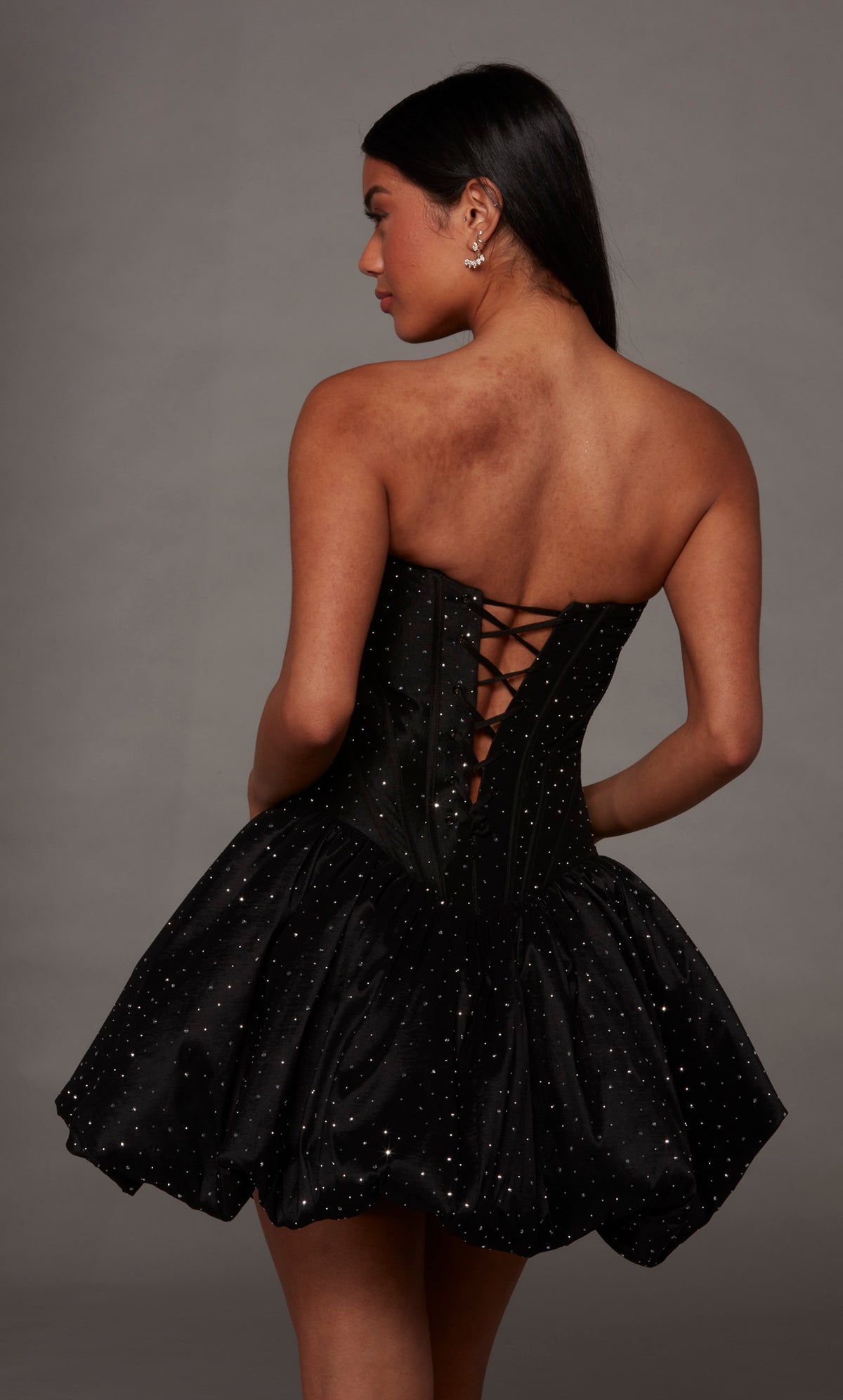 ALYCE Paris 30125 Homecoming Short Sweetheart Neckline Embellished A Line Dress
