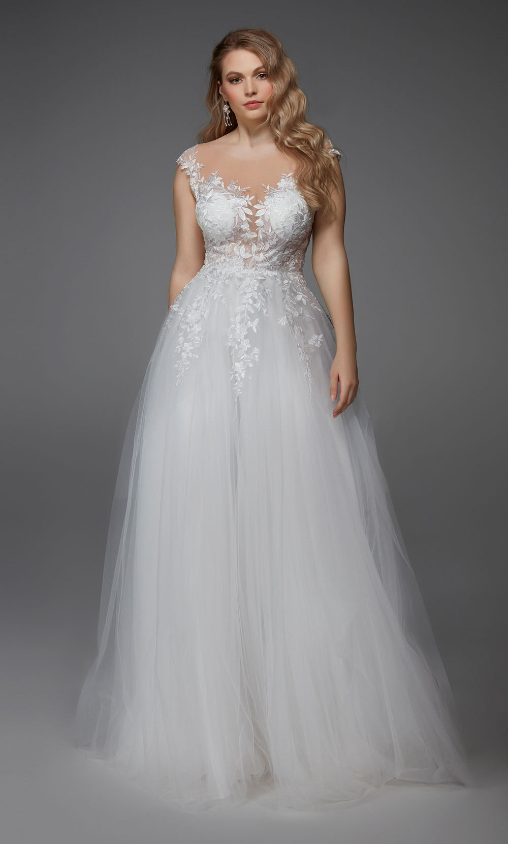 Alyce Paris 5090 Illusione da sposa un abito da linea