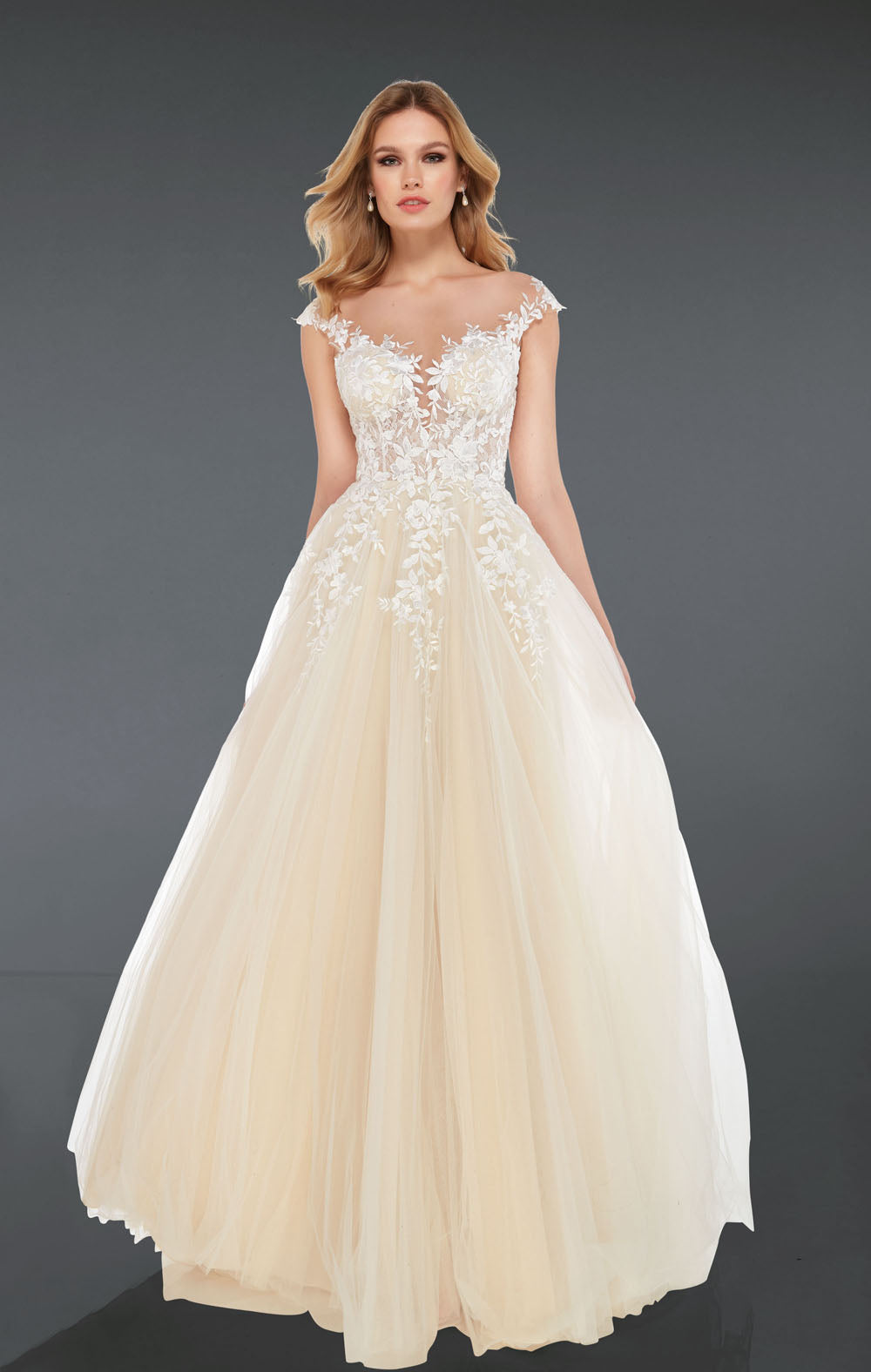 Alyce Paris 5090 Illusione da sposa un abito da linea