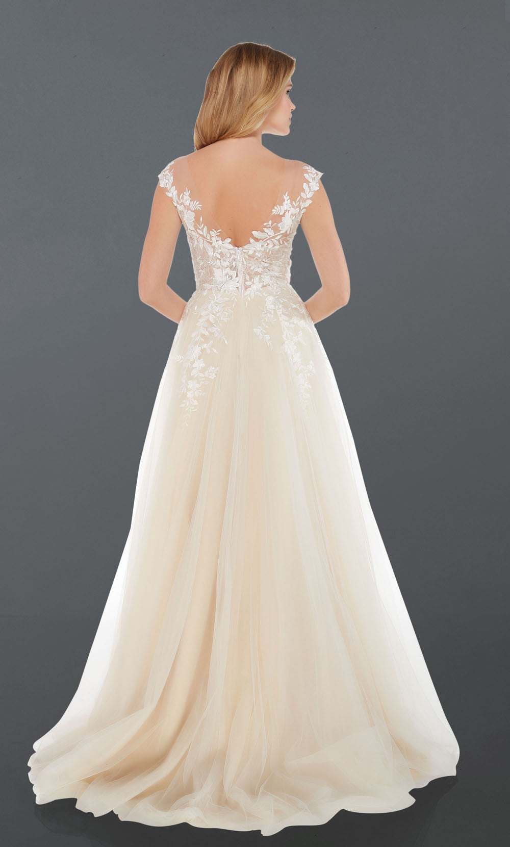 Alyce Paris 5090 Illusione da sposa un abito da linea