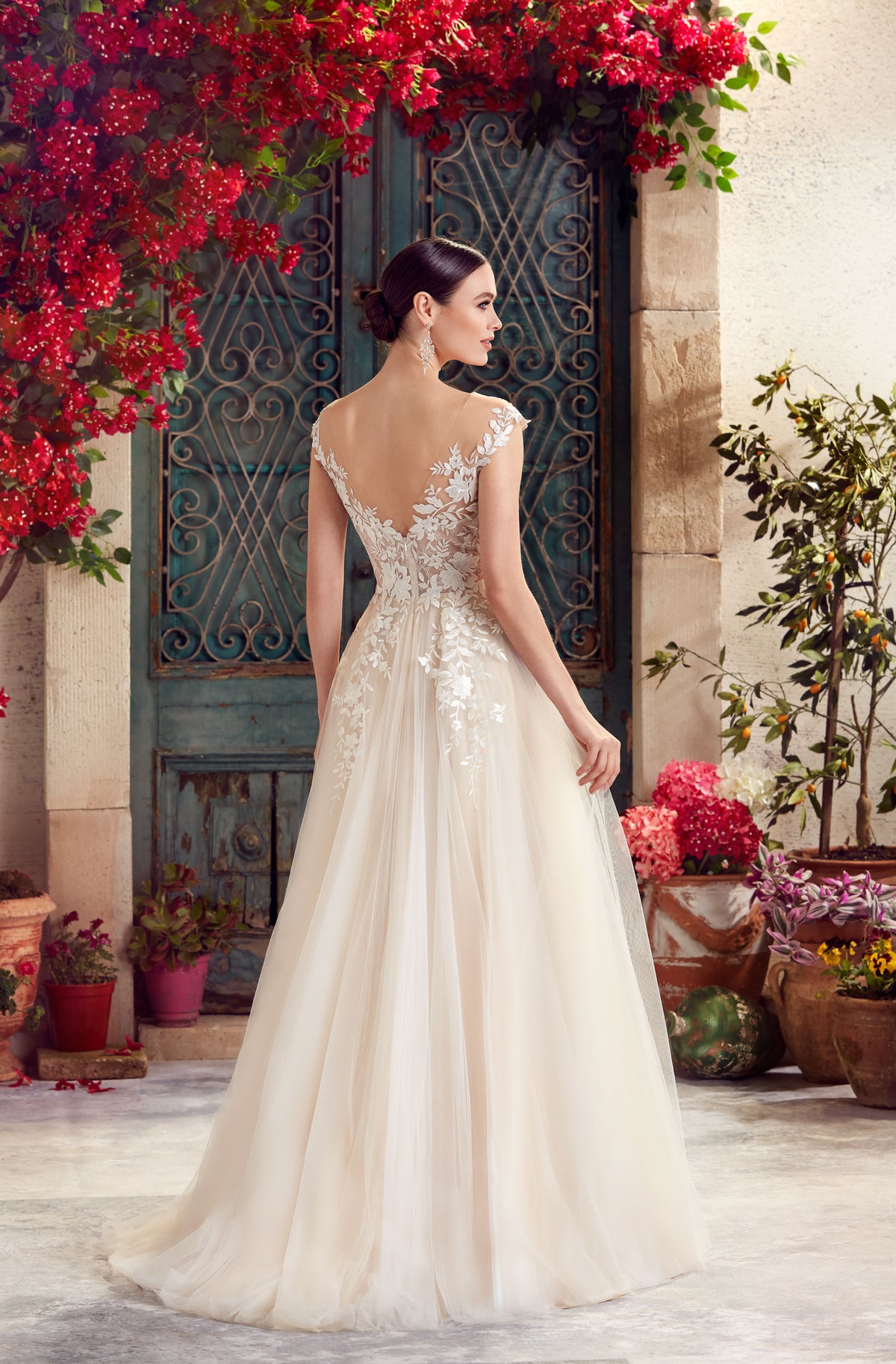 Alyce Paris 5090 Ilusão de Bridal, um vestido de linha