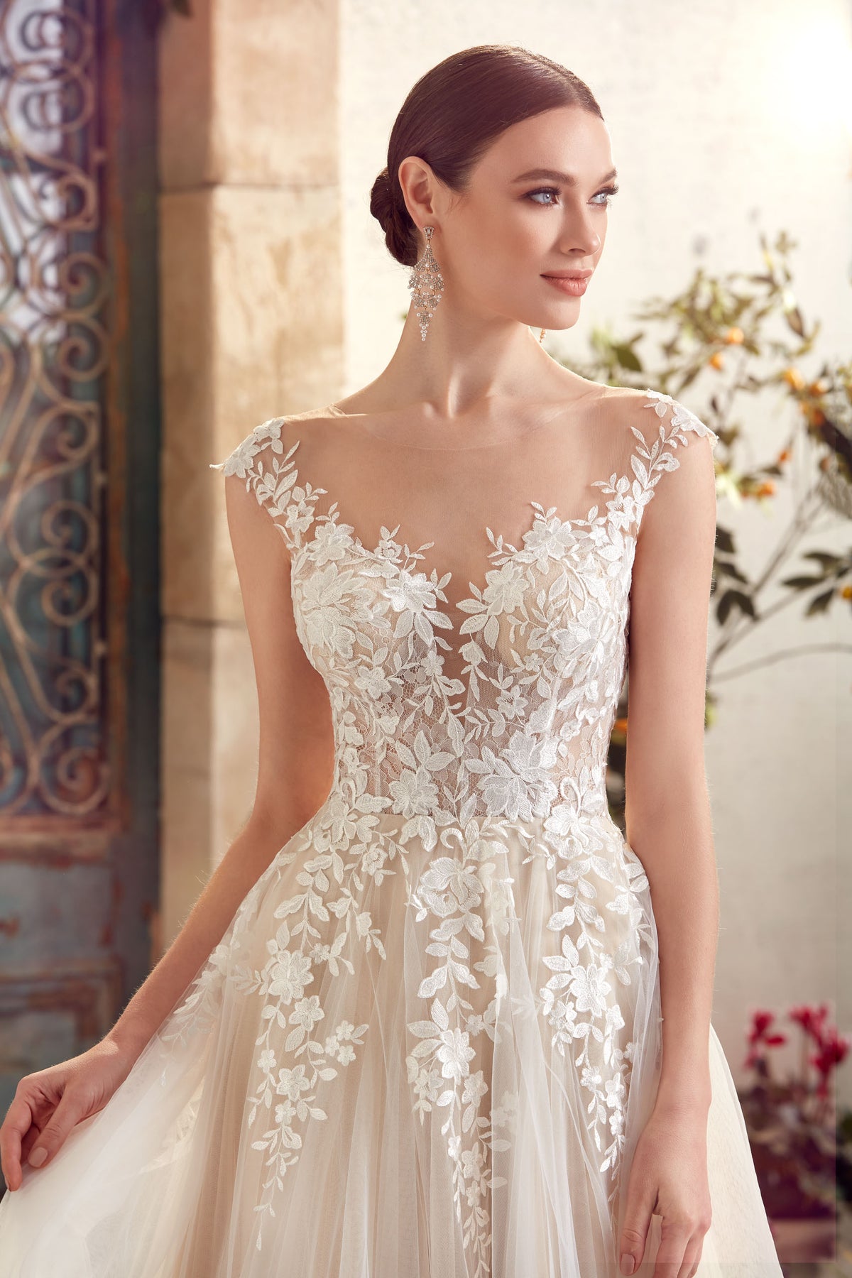 Alyce Paris 5090 Illusione da sposa un abito da linea