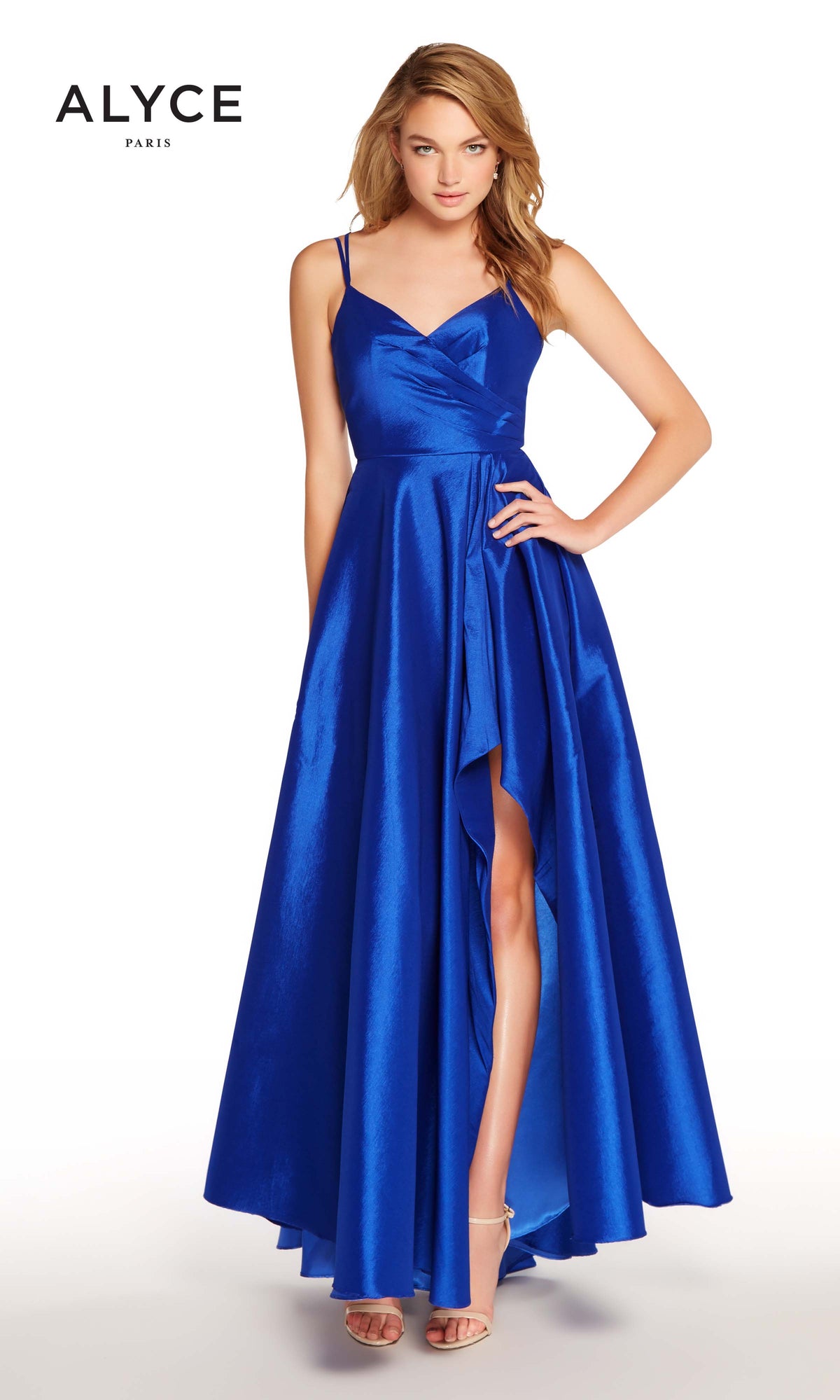 Alyce Paris 60094 Alyce Long Sweetheart Elegante Fit and Flare Dress