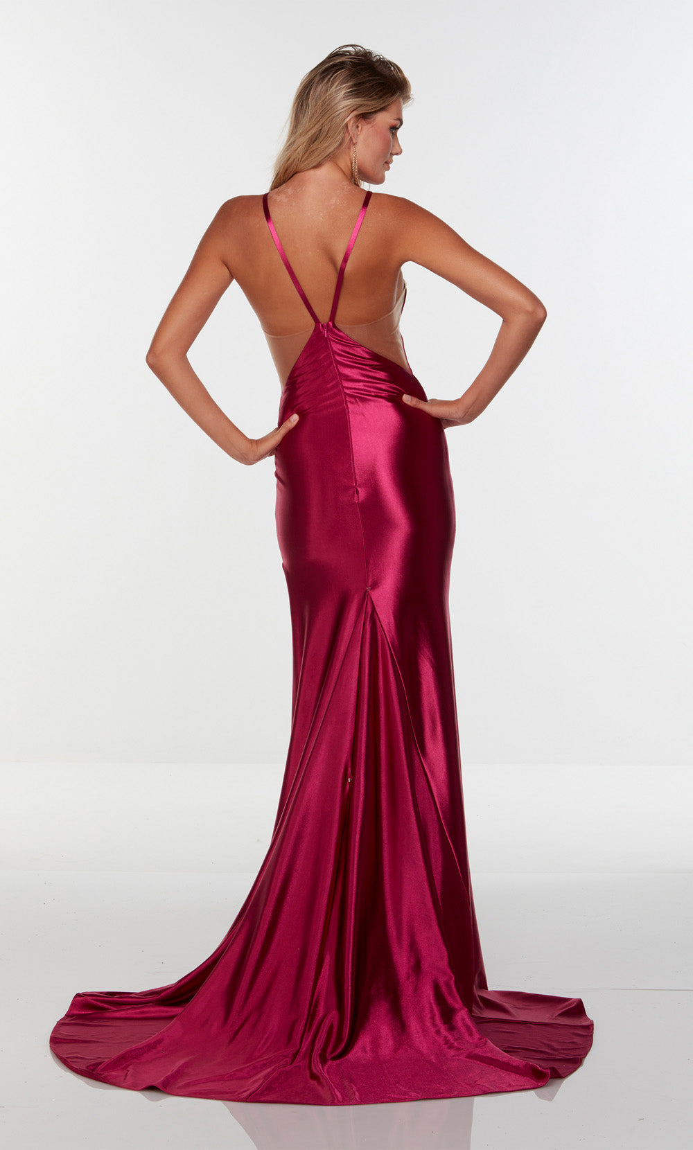 Alyce Paris 61161 Alyce Halter Long Vestido Sexy Straight