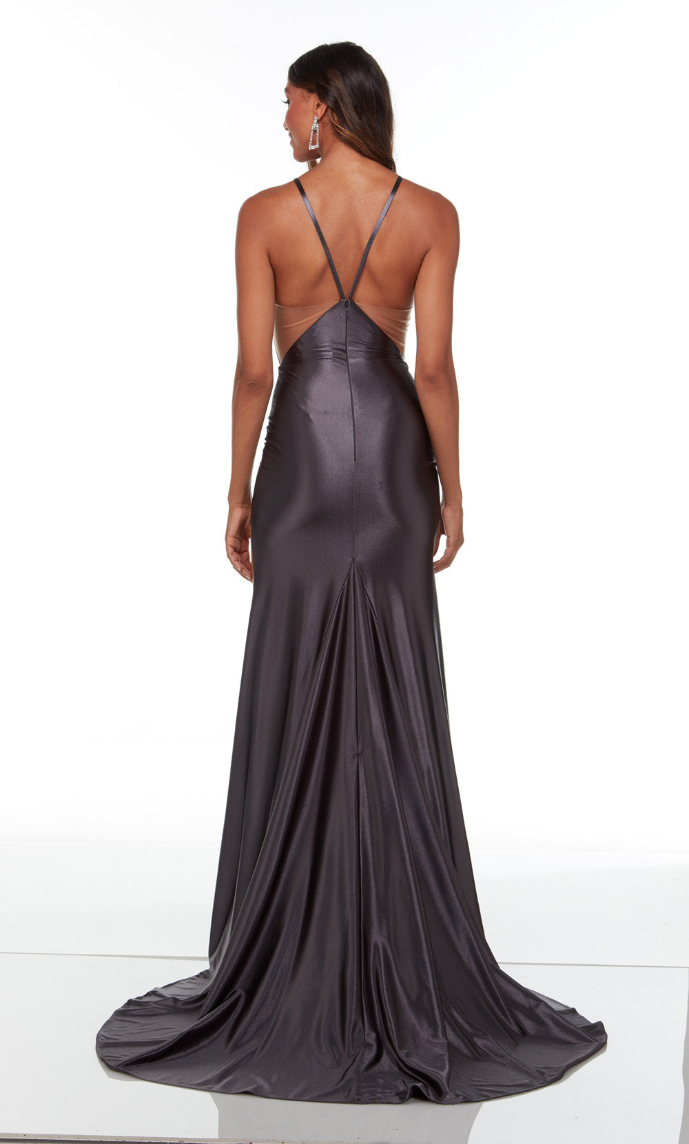 Alyce Paris 61161 Alyce Halter Long Vestido Sexy Straight