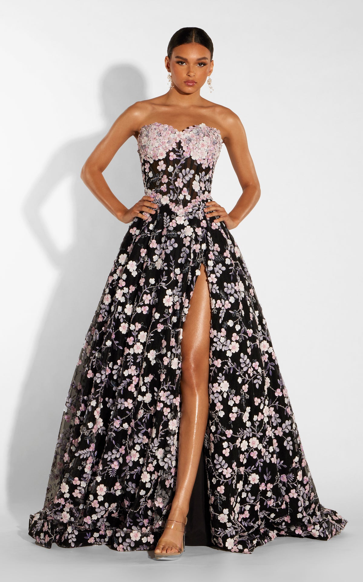 ALYCE Paris 62220 Alyce Long Sweetheart Neckline Ruched/draped Ballgown Dress