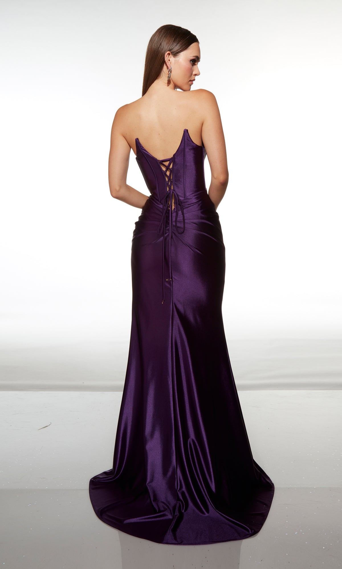 ALYCE Paris 62126 Alyce Long Sweetheart Neckline Corset Straight Dress