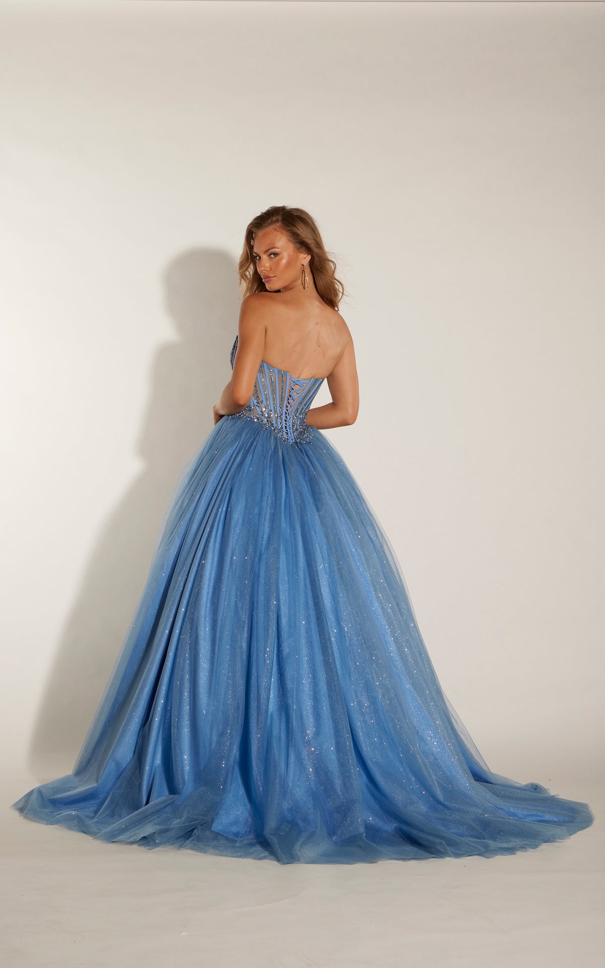 ALYCE Paris 62233 Alyce Long V-neckline Elegant Ballgown Dress