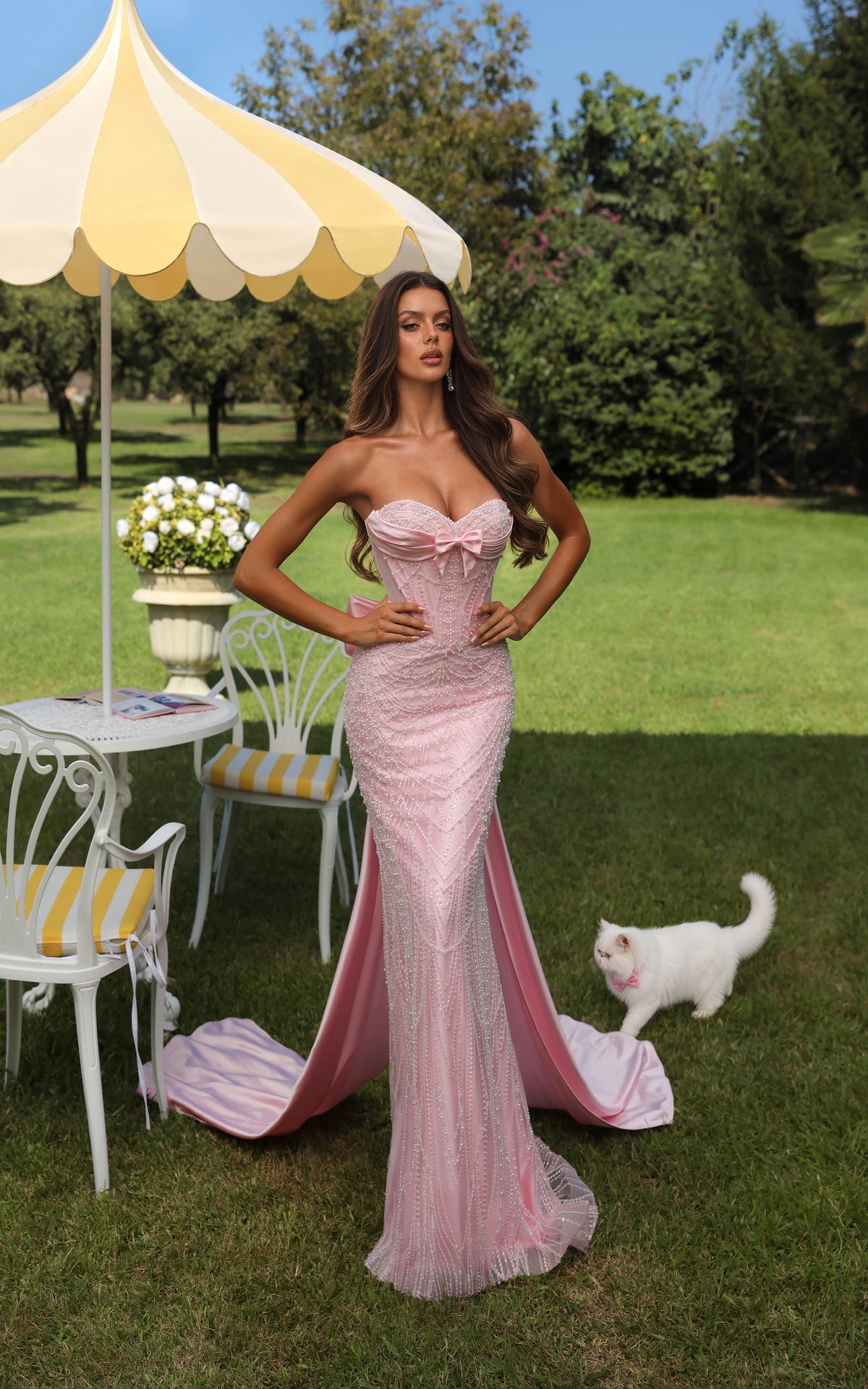 ALYCE Paris 62380 Alyce Long Sweetheart Neckline Ruched/draped  Dress
