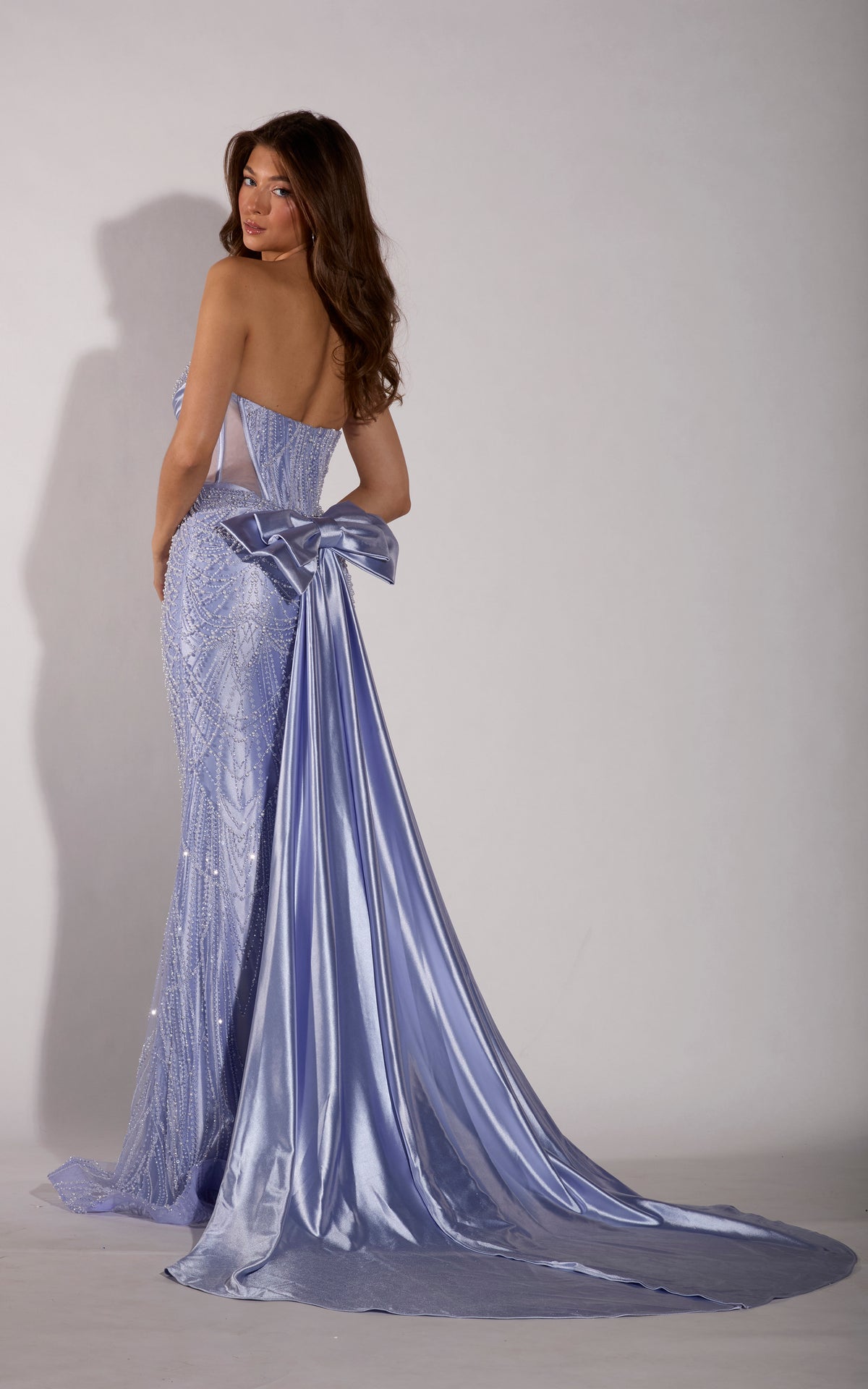 ALYCE Paris 62380 Alyce Long Sweetheart Neckline Ruched/draped  Dress
