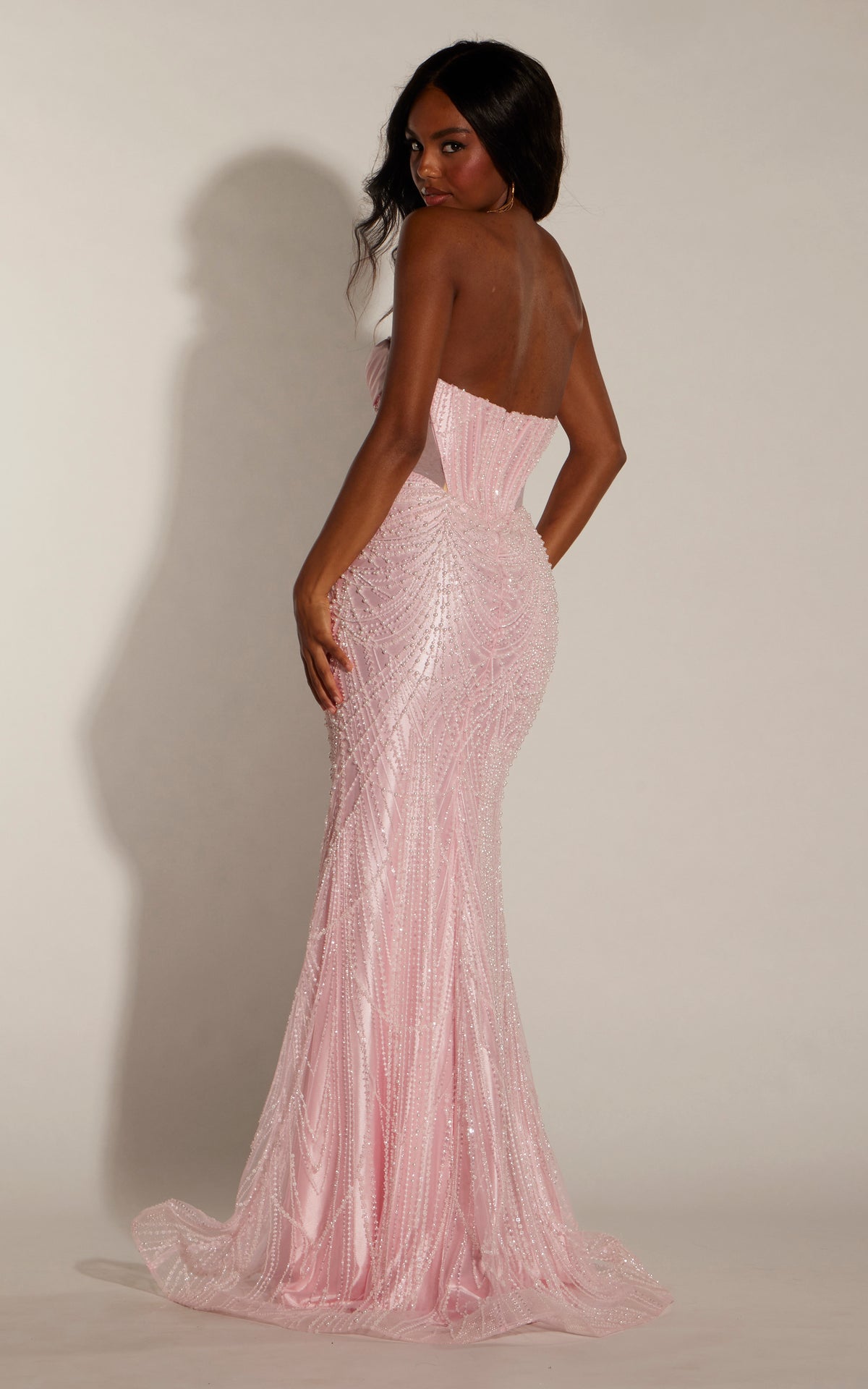 ALYCE Paris 62380 Alyce Long Sweetheart Neckline Ruched/draped  Dress