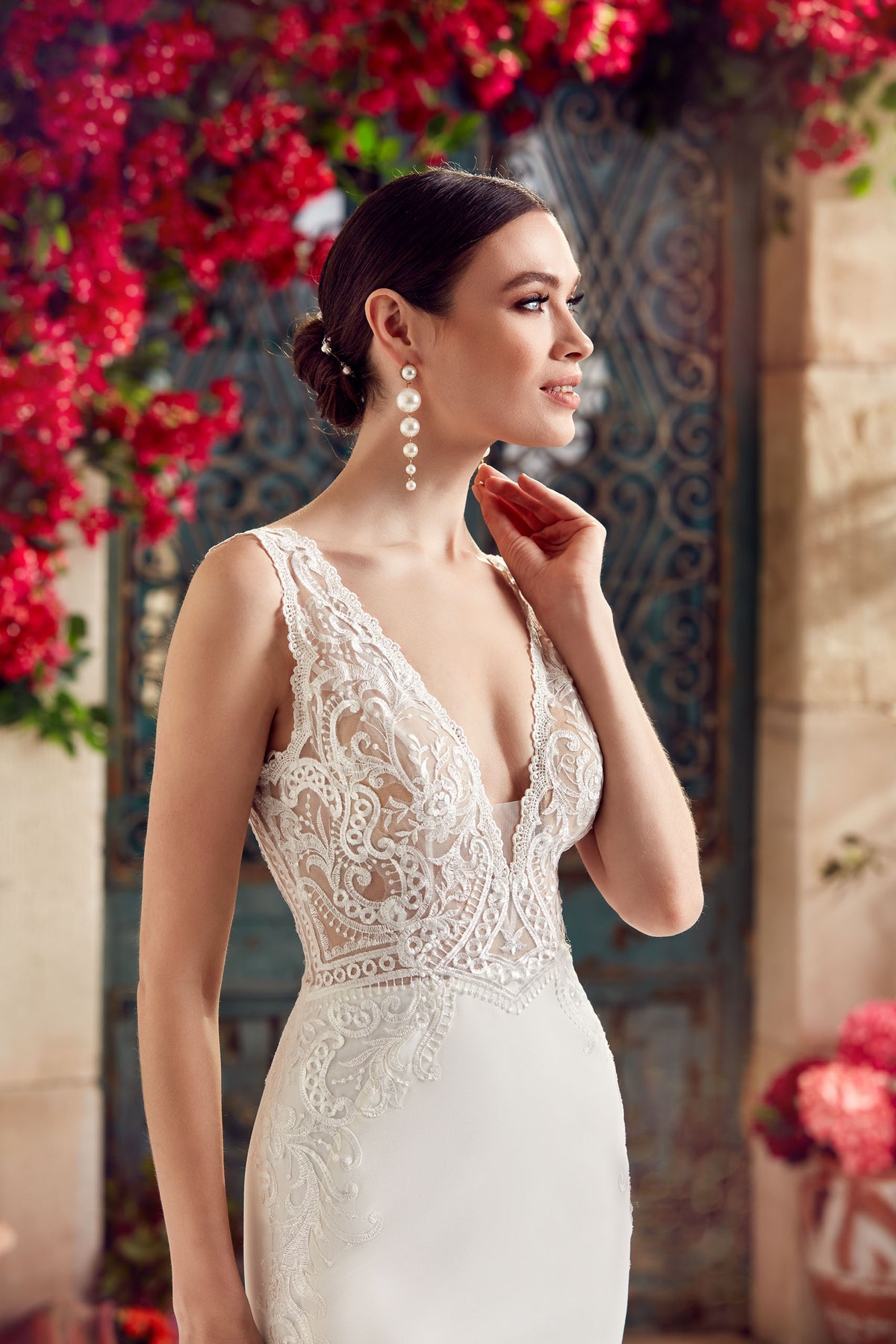 Alyce Paris 7016 Bridal che immerse abito a flare sexy