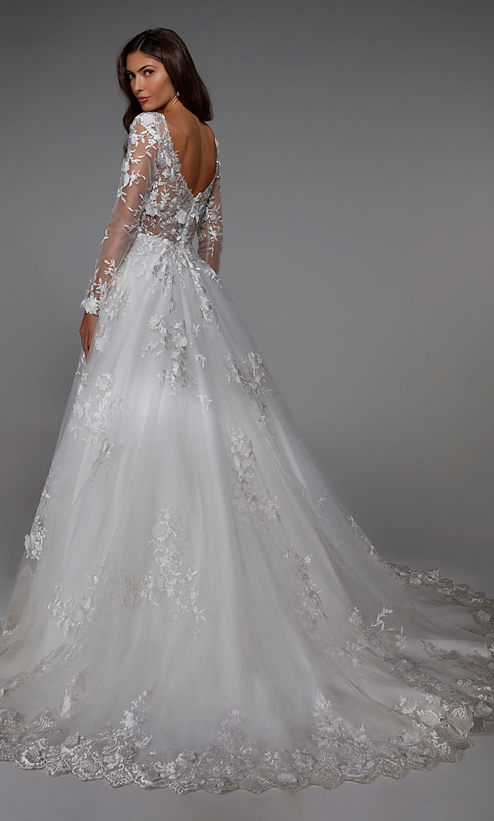 ALYCE PARIS 7046 Abito da ballo illusioni da sposa