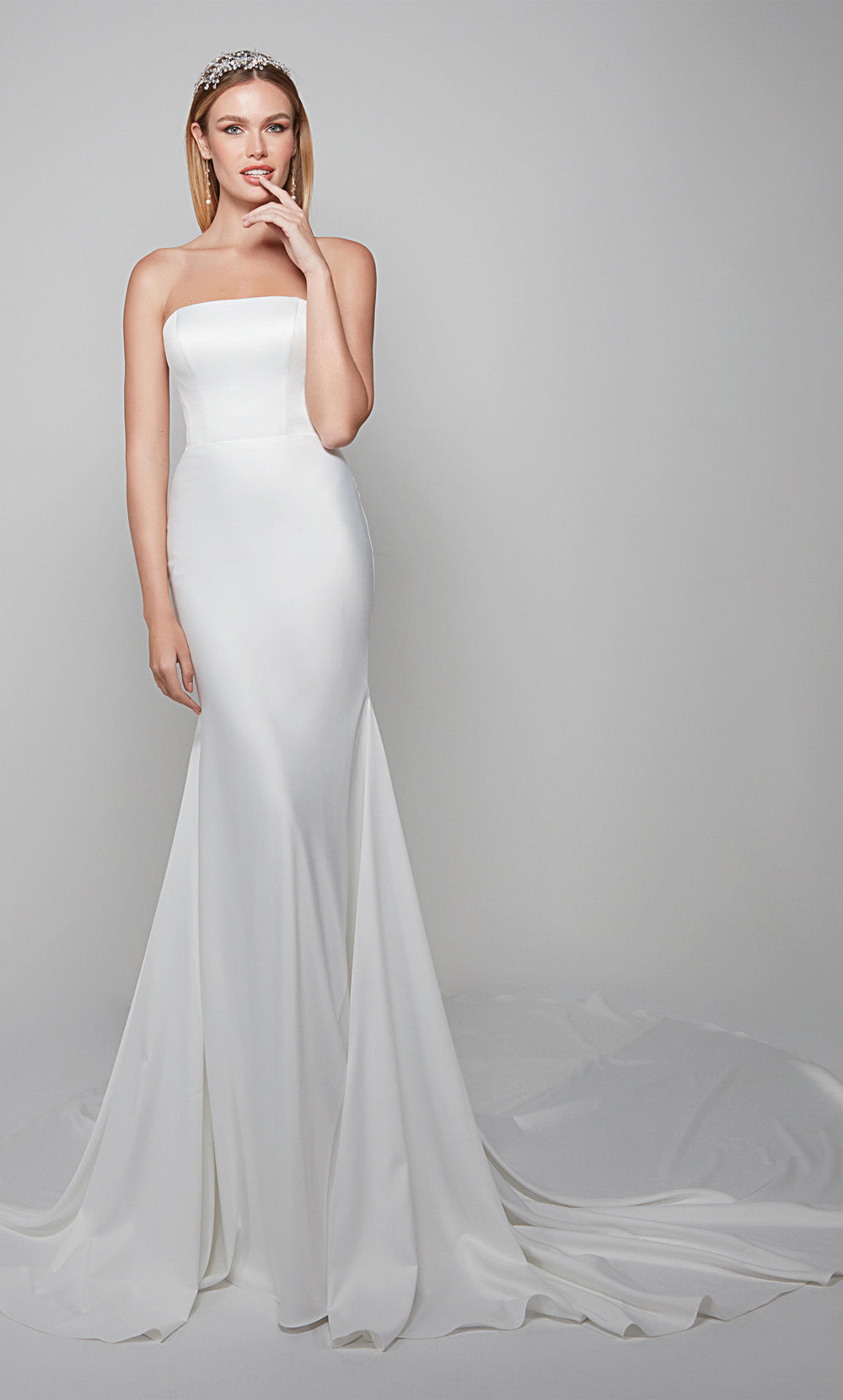 Alyce Paris 7060 Robe de sirène simple de bride sans bretelles