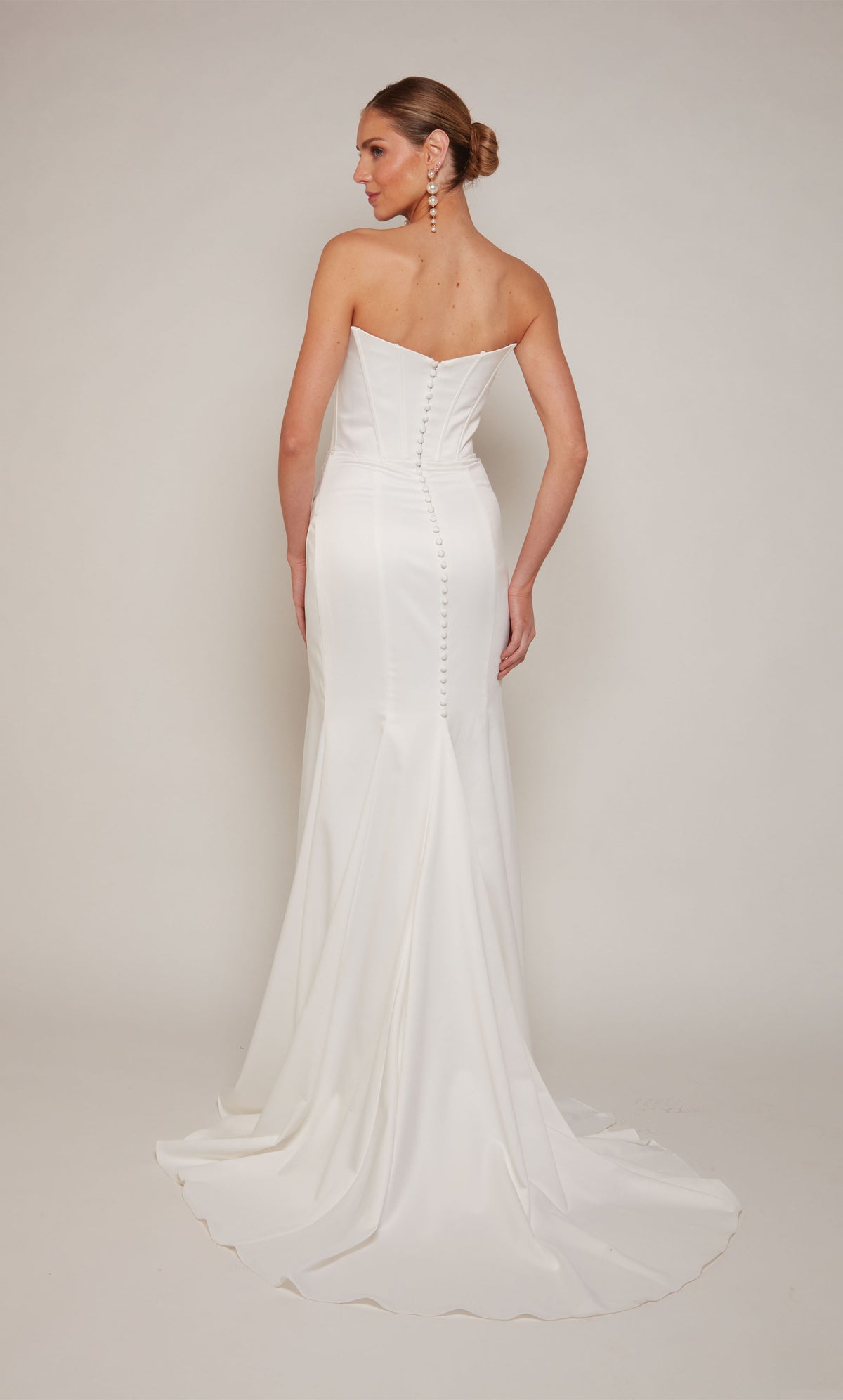 ALYCE Paris 7093 Bridal Cat-eye Slit Mermaid Dress