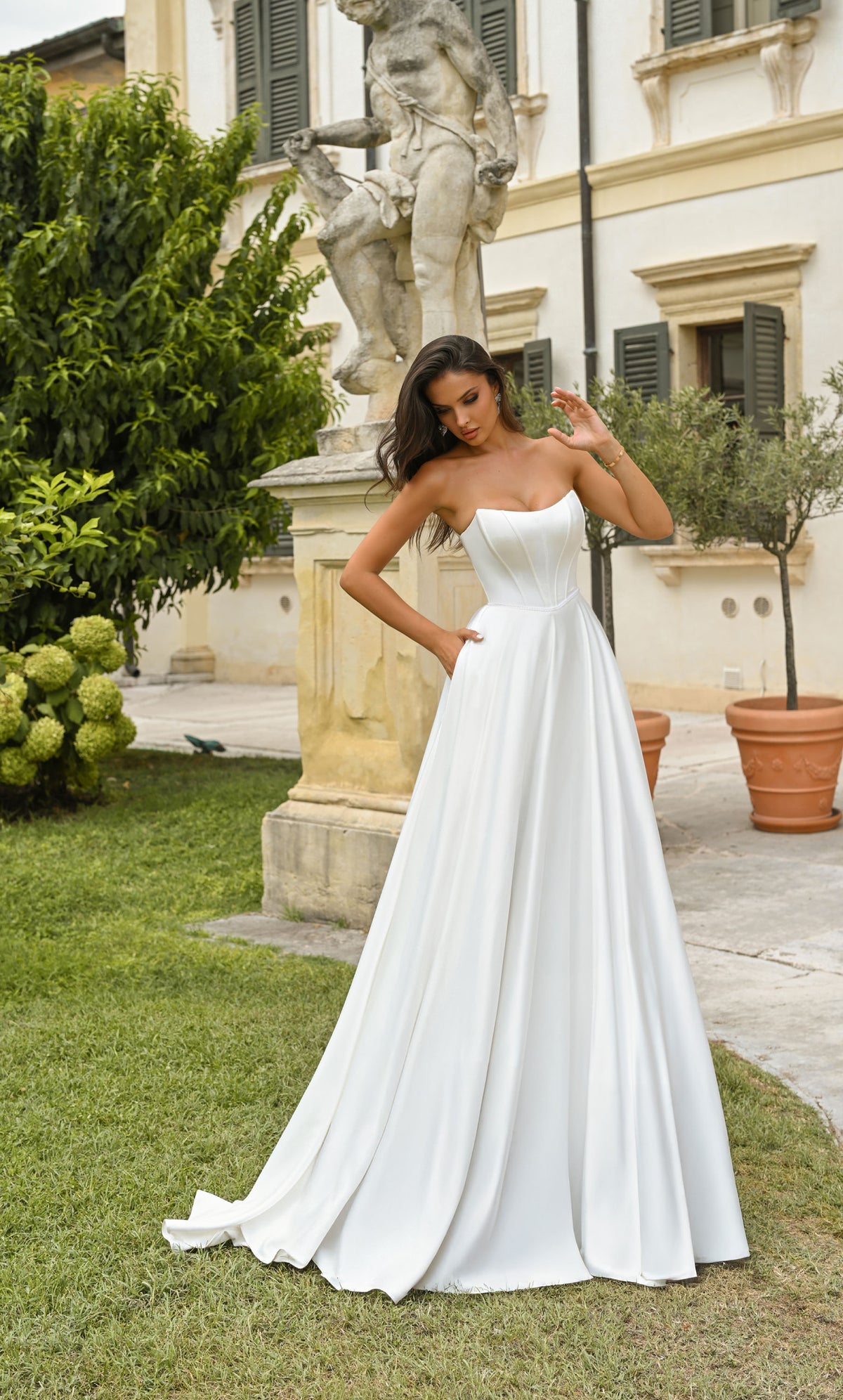 Alyce Paris 7110 Corsetto da sposa un abito da linea