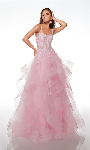 Formal Dress: 61094. Corset Dress, Sweetheart Neckline, Ballgown